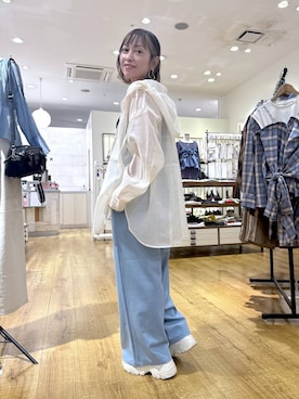 「アイテム（タンクトップ）」を使った、noji0909さん（レディース・153cm・30代）の夏コーディネート