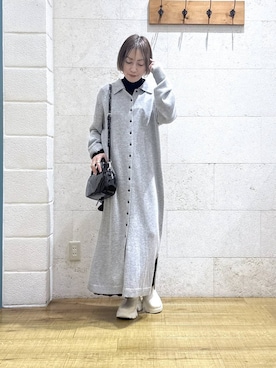 「アイテム（スカート）」を使った、noji0909さん（レディース・153cm・40代）の冬コーディネート