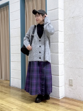 「アイテム（スカート）」を使った、noji0909さん（レディース・153cm・40代）の秋コーディネート