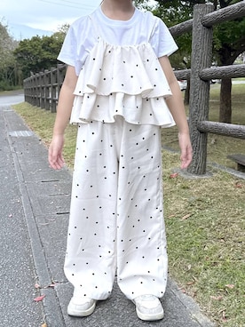 「GLOBAL WORK（グローバルワーク）のアイテム」を使った、noji0909さん（レディース・153cm）の春コーディネート