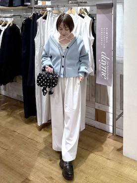 「大人女子カジュアル_LOWRYS FARM」｜noji0909さん（レディース・153cm）の冬コーディネート