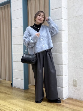 「アイテム（サンダル）」を使った、noji0909さん（レディース・153cm・30代）の冬コーディネート