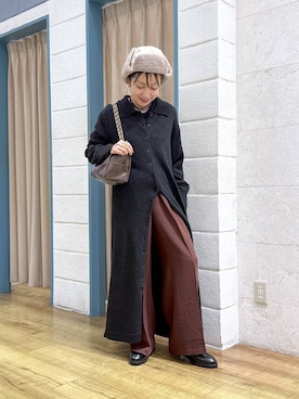 「アイテム（リング）」を使った、noji0909さん（レディース・153cm・30代）の冬コーディネート