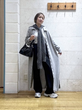 「アイテム（ワンピース/ドレス）」を使った、noji0909さん（レディース・153cm・30代）の冬コーディネート