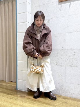 noji0909さん（レディース・153cm）の冬コーディネート