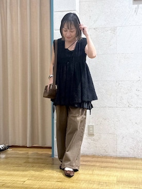 「アイテム（トップス）」を使った、noji0909さん（レディース・153cm・30代）の秋コーディネート