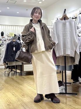 「アイテム（リング）」を使った、noji0909さん（レディース・153cm・30代）の秋コーディネート