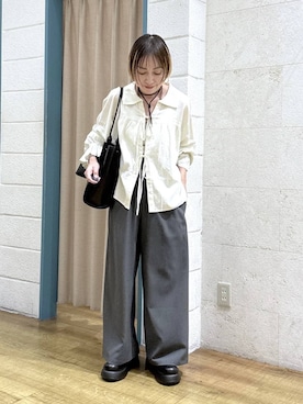 noji0909さん（レディース・153cm）の春コーディネート