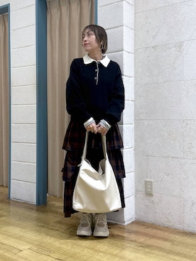 noji0909さん（レディース・153cm）の冬コーディネート