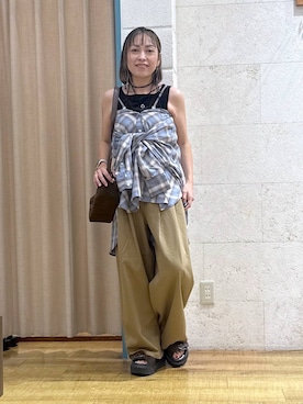 「アイテム（ピアス（両耳用））」を使った、noji0909さん（レディース・153cm・30代）の夏コーディネート