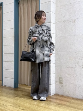 noji0909さん（レディース・153cm）の冬コーディネート