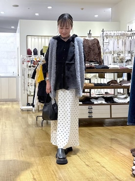 「アイテム（チョーカー）」を使った、noji0909さん（レディース・153cm・30代）の秋コーディネート