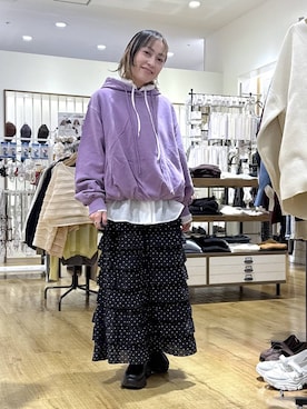 「アイテム（パーカー）」を使った、noji0909さん（レディース・153cm・30代）の秋コーディネート