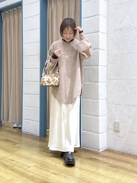 「アイテム（リング）」を使った、noji0909さん（レディース・153cm・30代）の冬コーディネート