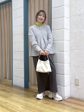 「アイテム（リング）」を使った、noji0909さん（レディース・153cm・30代）の冬コーディネート