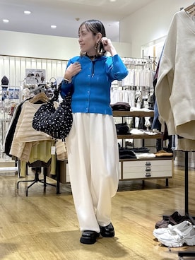 「アイテム（スウェットパンツ）」を使った、noji0909さん（レディース・153cm・40代）の秋コーディネート