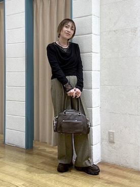 noji0909さん（レディース・153cm）の冬コーディネート