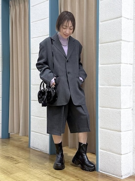 「アイテム（ピアス（両耳用））」を使った、noji0909さん（レディース・153cm・30代）の秋コーディネート