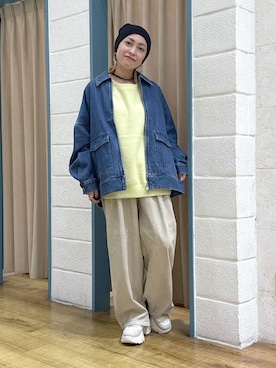 「アイテム（ニット/セーター）」を使った、noji0909さん（レディース・153cm・40代）の秋コーディネート