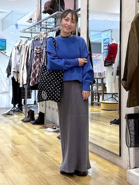 「アイテム（アクセサリー）」を使った、noji0909さん（レディース・153cm・40代）の秋コーディネート