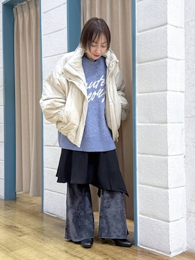 「アイテム（ピアス（両耳用））」を使った、noji0909さん（レディース・153cm・30代）の秋コーディネート