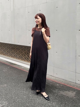 向日葵さん（レディース・163cm）の夏コーディネート