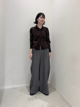 向日葵さん(レディース・163cm)の秋コーディネート