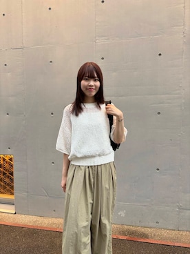 向日葵さん（レディース・163cm）の夏コーディネート