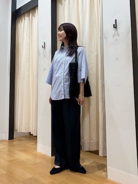 「アイテム（その他シューズ）」を使った、向日葵さん（レディース・163cm）の夏コーディネート