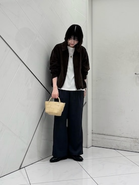 向日葵さん（レディース・163cm）の秋コーディネート