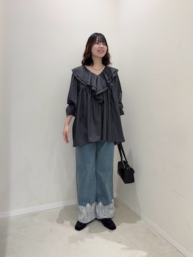向日葵さん(レディース・163cm)の夏コーディネート