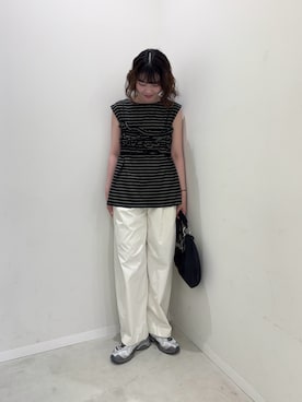 向日葵さん(レディース・163cm)の春コーディネート