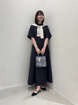 向日葵さん（レディース・163cm）の春コーディネート