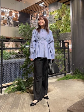 向日葵さん（レディース・163cm）の秋コーディネート