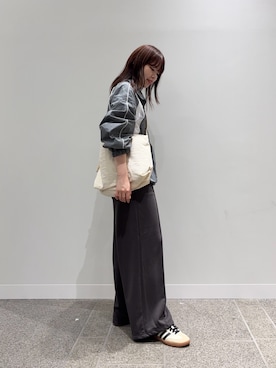 「KBF（ケイビーエフ）のアイテム」を使った、向日葵さん（レディース・163cm）の夏コーディネート