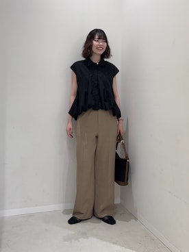 向日葵さん(レディース・163cm)の春コーディネート