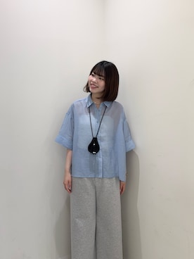 向日葵さん（レディース・163cm）の春コーディネート