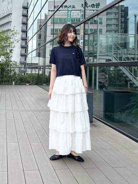 向日葵さん(レディース・163cm)の夏コーディネート