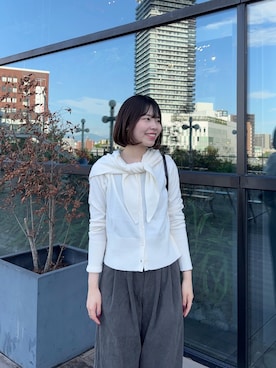 向日葵さん(レディース・163cm)の秋コーディネート