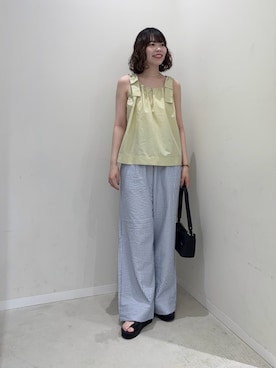 向日葵さん(レディース・163cm)の夏コーディネート