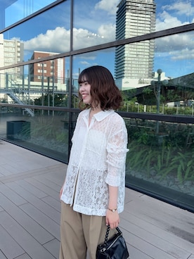 向日葵さん(レディース・163cm)の夏コーディネート
