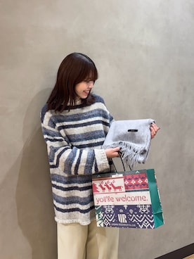 向日葵さん(レディース・163cm)の冬コーディネート