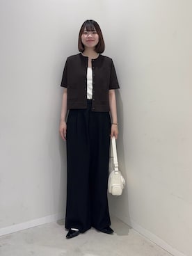 向日葵さん（レディース・163cm）の春コーディネート