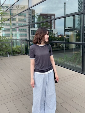 向日葵さん(レディース・163cm)の夏コーディネート
