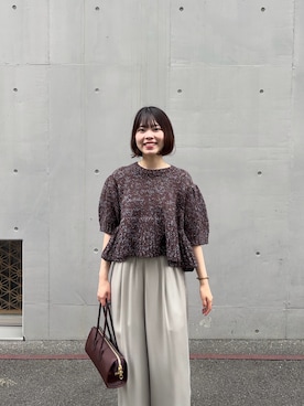 向日葵さん(レディース・163cm)の秋コーディネート