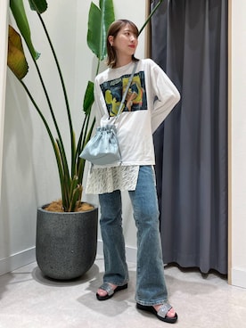 「オリエンタルトラフィック」｜sakaeさん（レディース・162cm）の春コーディネート
