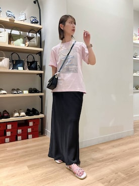 「31 Sons de mode（トランテアン　ソン　ドゥ　モード）のアイテム」を使った、sakaeさん（レディース・162cm）の夏コーディネート
