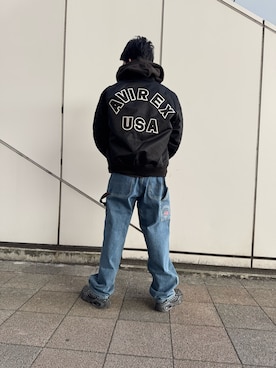 リュウノスケさん（メンズ・169cm）の冬コーディネート