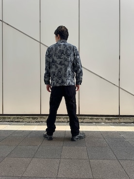 「AVIREX（アヴィレックス）のアイテム（カーゴパンツ）」を使った、リュウノスケさん（メンズ・169cm）の夏コーディネート