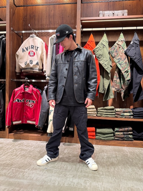 COWHIDE CARCOAT VINTAGE FINISH / カウハイド カーコート